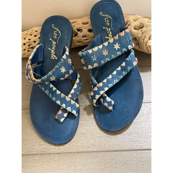 New Free People Bella Caia Crochet Sandals Size 26 - Picture 4 of 6